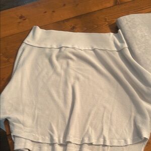 Elegant White Women's Skirt